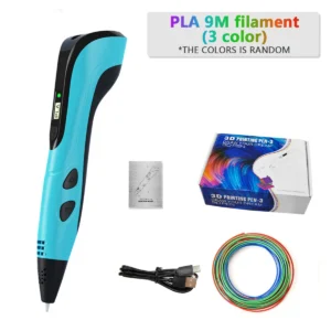 2026 NEW 3D Printing Pen 3d Pen Set for Kids Chidren Child's Birthday Christmas Creative DIY Gift LCD Display with PLA Filament