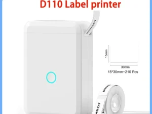 Niimbot D110 Portable Mini Printer Thermal Adhesive Sticker Label Printer Inkless Pocket Label Maker UV Printer For Mobile Label