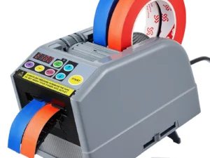 SucceBuy ZCUT-9 Automatic Tape Cutting Machine Paper Slitting Dispenser 6-60mm Adhesive Electric Tape Cutter for Product Package