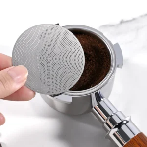 Espresso Coffee Puck Screen 0.2mm Espresso Filter Holder 51/53/58.5mm For Delonghi Breville Portafilter Accessory Barista Tool
