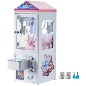 SucceBuy Claw Machine 0-3”Jaw Diameter 0-5”Jaw lifting Crane Prize Grabber Commercial Arcade Game Dispenser Vending Toy For Kid