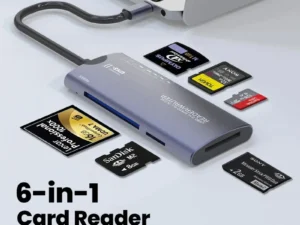 6IN 1 Multifunctional Card Reader USB High Speed Data Transfer Adapter Type C SD/TF/XD/CF/M2 Memory Reading For Cameras Computer