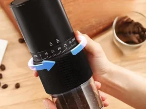 New Portable ElectricManual Coffee Bean Grinder Household 30 Gears Externally Adjustable Coffee Machine Rechargeable Grinders