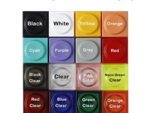 Blocks Toy Bricks 1U 1X PBT Keycap Mechanical Keyboard Low Profile Blank Transparent Clear PC Backlit Key Cap Mx Seitch ESC WASD