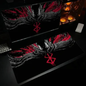 Mouse Pad Computer Gaming Accessories Varmilo Keyboard MousePad CS GO LOL Mouse Mat Berserk Guts Anime Dywan Gamer Desk Mat