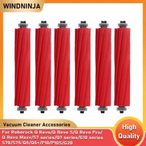 Main Roller Brush Accessories For Roborock QRevo Q Revo MaxV Q Revo S S7 S7Max S7 Maxv Ultra Q7 P10 Robot Vacuum Cleaner Part