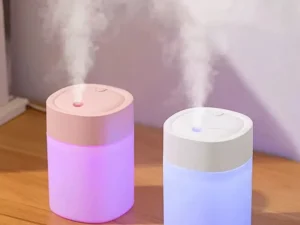 200ML USB Mini Humidifier - Ultrasonic LED Essential Oil Diffuser Portable Car Purifier & Aroma Anion Mist Maker for Home Office