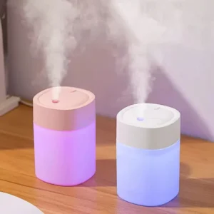 200ML USB Mini Humidifier - Ultrasonic LED Essential Oil Diffuser Portable Car Purifier & Aroma Anion Mist Maker for Home Office
