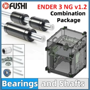 Ender 3 NG v1.2 3D Printer Linear Motion Bearings and Shafts Pack