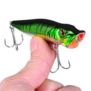 Hot Selling Popper Lure Topwater Bait Fishing Bait Hard Bait 93mm/12.5g Artificial Wobblers Plastic Fishing Tackle Tools FLYSAND