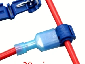 20Pairs Quick Electrical Cable Connectors Snap Splice Lock Wire Terminals Crimp
