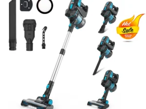 INSE V770 Cordless Handheld Vacuum Cleaner 6-in-1 20KPa Powerful Lightweight Stick Vacuum Flexible LED Headlights for Carpet Bed