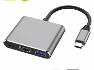 3 In 1 Usb-C Usb Hub Male To Female Hdmi-Compatible 4k Usb 3.1 Type-C To Usb 3.0 Charging Adapter For Macbook Air 12 Converter