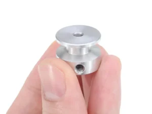 4/5/6/8/10mm Pulley 20mm Aluminum Alloy Single Groove Fixed Bore Pulley Wheel for Motor Shaft 6mm Belt