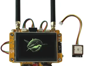 The NM-RF-Hat Companion Hat Zero-Conflict, Multi-Band RF for ESP32-2432S028 CYD CC1101 nRF24 PN532 IR TX/RX 433M ASK Power Mgmt