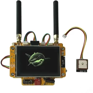 The NM-RF-Hat Companion Hat Zero-Conflict, Multi-Band RF for ESP32-2432S028 CYD CC1101 nRF24 PN532 IR TX/RX 433M ASK Power Mgmt