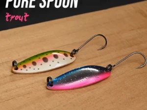 ALLBLUE Pure Spoon 3.5g Metal Bait Fishing Lure for Stream Area Trout Material Spinner Freshwater Fishing Tackle Gear