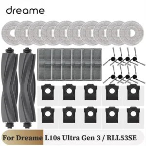 For Dreame L10s Ultra Gen 3 Gen3 / RLL53SE Replacement Parts Accessories Main Side Brush Filter Mop Pad Dust Bag