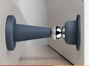 No-Drill Door Stopper for Room Bedroom Door Fixed Wall Protection Anti-Collision Household Silicone Strong Suction Floor Stopper