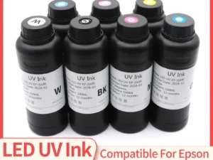 DAT 500ML UV Ink LED Ink Compatible For Epson i3200 i1600 XP600 L800 L805 L1800 TX800 1390 DX5 DX7 printhead UV Flatbed UV Ink