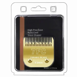 Replacement Detachable Pet Dog Clipper Ceramic Blades Set Compatible with Andis,Oster A5,Wahl KM10 Series Clippers