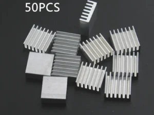 50pcs Extruded Aluminum Heatsink 14x14x6mm for Chip VGA RAM LED IC Electronic Radiator Cooler Cooling