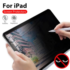Privacy Tempered Glass For iPad A16 Air 11th M3 M4 4 5 Pro 13 12.9 11 2026 M5 10th 10 Generation Screen Protector 9th 9 Mini 6 7