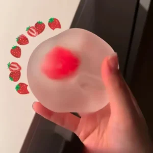 Strawberry Mochi Squeeze Toys Relieve Stress and Vent Anger Toys Slow Rebound Stress Relief Toy Relieve Stress for Friends