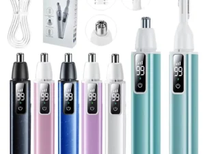 Electric Ear Nose Hair Trimmer Rechargeable Type-C Fast Charging Portable Eyebrow trimming Hair Trimmer For Nose