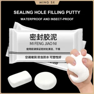 1/5/10/30PCS Bathroom Solid Glue Waterproof Sealant Wall Hole Sealant Seal Sealing Paste Sewer Pipe Caulking Agent Super Sealers