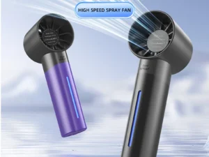 Handheld Small Fan Turbine Spray Mini Fan Water Replenishing Outdoor Camping Dormitory Household Portable USB Summer Cooling
