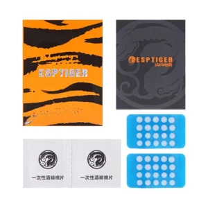 New 40PCS Esptiger Tiger ICE V2 Foot Sticker DIY Small Dots Foot Pad Arc Edge Esptiger  6.5MM 7MM