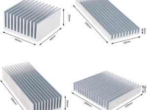 - Extruded Aluminum Heatsink For High Power LED IC Chip Cooler Radiator Heat Sink -