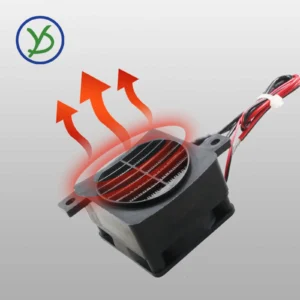 Insulated 220V 12V 24V 50W~200W PTC Fan Heater Insulation Constant Temperature Electric Heater Space Heating Element Incubator