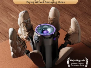 Intelligent Timer Shoe Dryer Household Portable Folding Six Arms Shoe Dryer Quick Drying Deodorizing Sterilizing Shoe Dryer