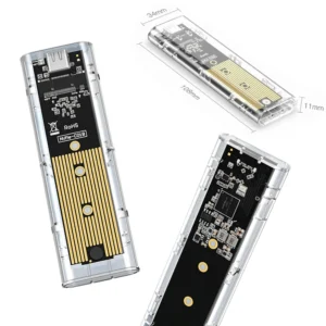 M.2 NGFF/NVME to USB3.0 Mobile Hard Disk Case SATA SSD Type-C 5Gbps Enclosure Adapter