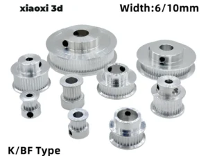 2GT Synchronous Wheel 2M 16T 20T 30T 36T 40T 48T 60T 80 Toothed Belt Width 6/10mm Aperture 5/6/8/10mm 3D Printer GT2 Belt Pulley