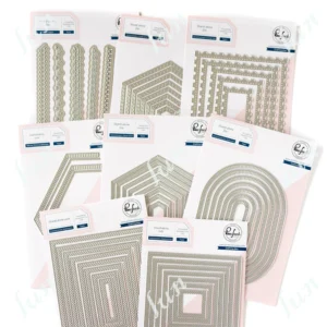 New Dies and Stamps Fancy Edgers Nested Oval Stitched Metal Cutting Dies Stencils for DIY Scrapbooking Embossing Decoration