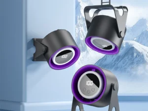 USB desktop/hanging multi-purpose small fan LCD portable small fan with LCD display power level