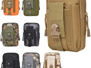 Molle Pouch Belt Waist Pack Men Small Pocket Survival Tool Bag for Running Travel Camping Hunting Airsoft