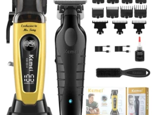Hair Clippers for Men, Cordless Barber Clippers with LED Display 2299Hair Trimmer with Charging Base Professional Hair Clippers for Men, Cordless Barber Clipper T-Blade Beard Trimmer Foil Shaver Set, Rechargeable Electric Fade Clipper Hair Cutting
