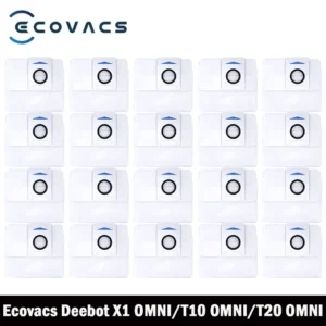 For Ecovacs Deebot X1 OMNI / T10 OMNI / T20 OMNI Dust bag accessories Dustbin Garbage bag Vacuum bag Robot Vacuum Cleaner Parts