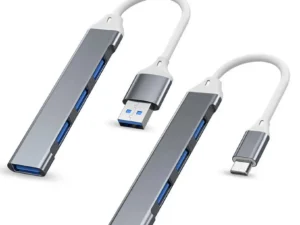 4Port USB 3.0 Hub USB Hub High Speed Type C Splitter 5Gbps For PC Computer Accessories Multiport HUB 4 USB 3.0 2.0 Ports