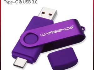 New WANSENDA USB 3.0 TYPE C USB Flash Drive OTG Pen Drive 512GB 256GB 128GB 64GB 32GB 16GB USB Stick 2 in 1 High Speed Pendrive