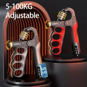 5-60/100/150kg Grip Strength Gym Wrist Expander Hand Strengthener Adjustable Muscle Recovery Fitness Hand Strength Exercise