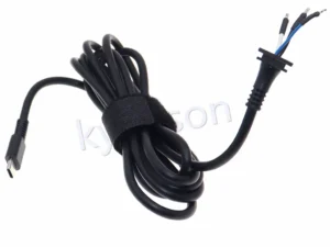 USB Type C Charging Cable DC Jack Plug Power Adapter Cable For Lenovo Laptop 45w 65w Adapter USB C Power Connector Cord 1.8m