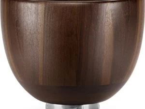 A74G-For Kitchenaid 4.5& 5 QT Acacia Wood Mixing Bowls Holder-Wooden Bowl Mixer-For Stand Mixer, Tilt-Head Models Kitchen