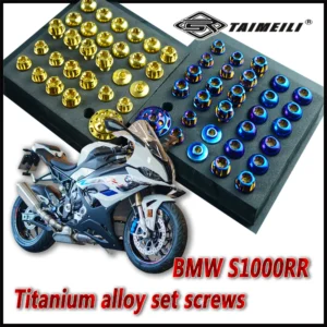 TAIMEILI Titanium alloy motorcycle bolt suitable for BMW s1000rr modification screw repair and replacement screw # 1