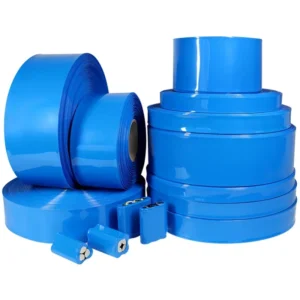 18650 PVC Heat Shrink Tube Battery Pack Blue Width 29.5mm~300mm Insulated Protection Film Wrap Lithium Case Cable Sleeve