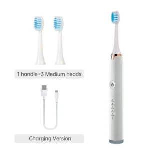 Tongwode Oral Cleaning Electric Tooth Brushes Long Lasting Smart Wireless Rechargeable Automatic Ultrasonic Electric Toothbrush